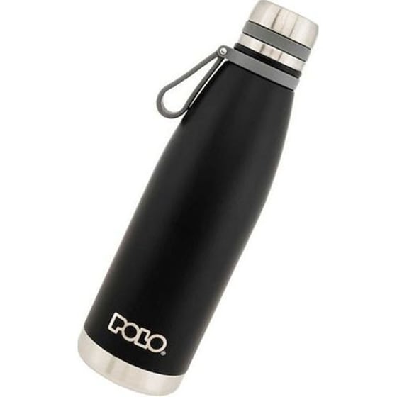 Μπουκάλι Θερμός Polo Ανοξείδωτο Μαύρο 1.1L image 1