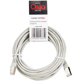Καλώδιο Δικτύου Osio OEK-1305 Cat5e FTP 5m
