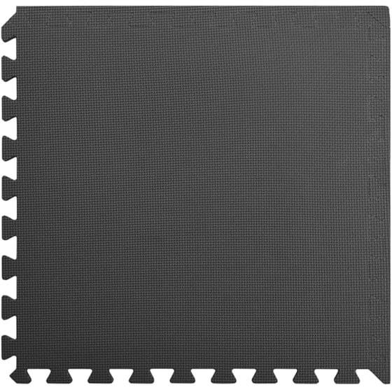 Δάπεδο Γυμναστικής VidaXL από EVA Foam Σετ 24 Τμχ 60x60 cm - Μαύρο image 3