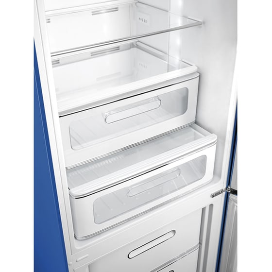 SMEG FAB32RBE5 Total No Frost 331 Lt Μπλε Ψυγειοκαταψύκτης image 2
