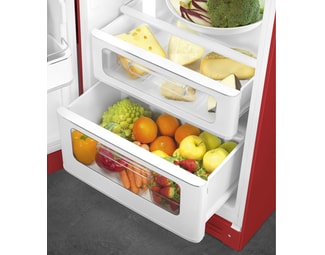 SMEG FAB30LRD5 294 Lt Κόκκινο Δίπορτο Ψυγείο image 5