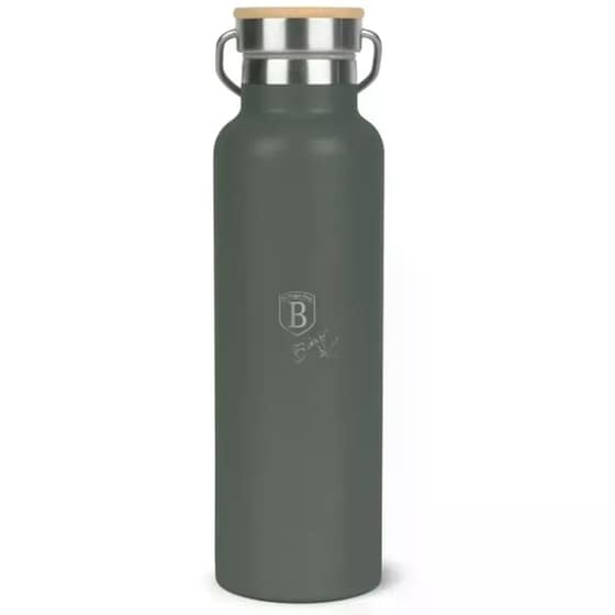 Μπουκάλι Θερμός Berlinger Haus Ανοξείδωτο Matt Green 600ml image 1