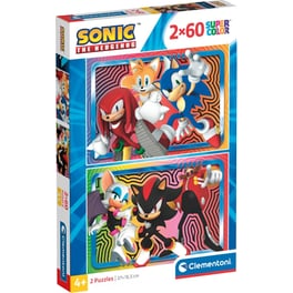 Παιδικό Παζλ Clementoni Supercolor: Sonic The Hedgehog (60 Κομμάτια)