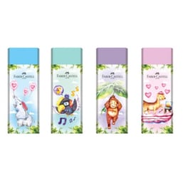 Γόμα Faber Castell Pastel Happy Jungle (1 Τεμάχιο)