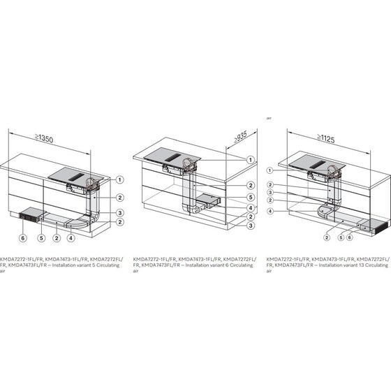 MIELE KMDA7473-1FR 80.6 cm Μαύρο Επαγωγική Εστία Αυτόνομη image 11