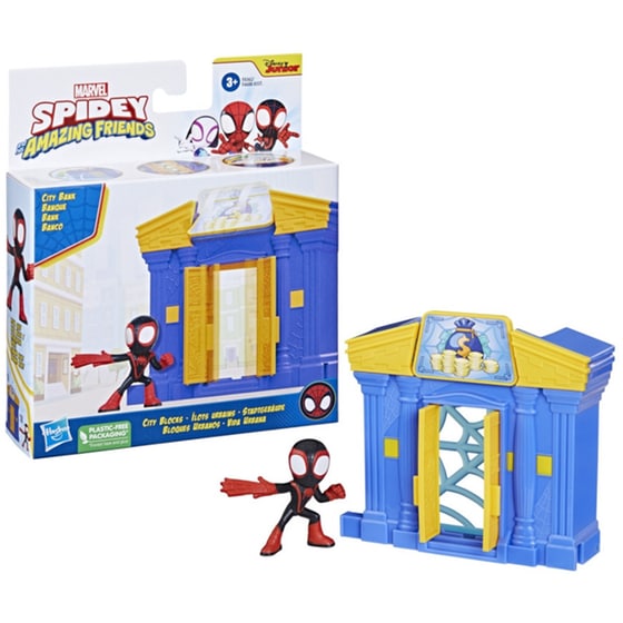 Hasbro Marvel Spidey & His Amazing Friends City Blocks - Τυχαία Επιλογή Σχεδίου image 1
