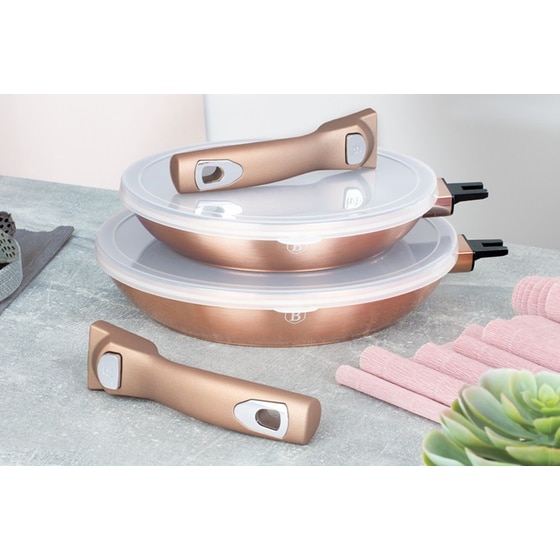 Σετ Τηγάνια BERLINGER HAUS BH-7742 4 τμχ Καφέ image 1