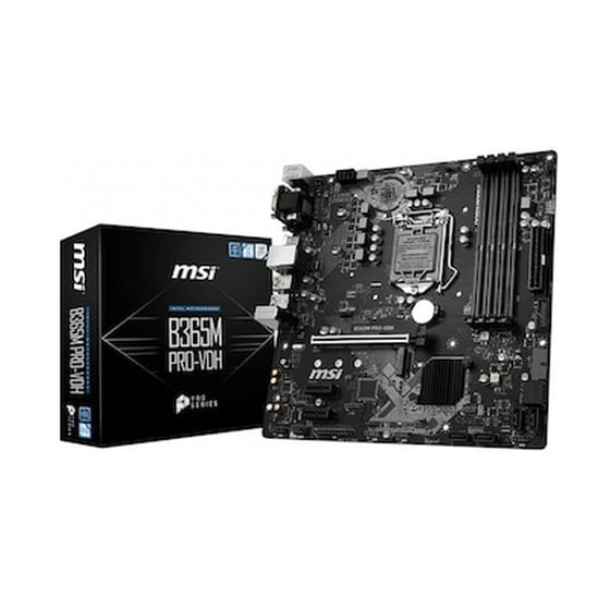 Msi B365m Pro-vdh Motherboard Lga1151 (7c39-001r) (msi7c39-001r) image 0
