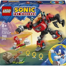 LEGO® Sonic the Hedgehog™ Knuckles vs. Εξωστολή Egg Crusher του Dr. Eggman (77005)