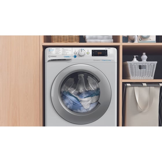 INDESIT BWE 81496X WSV EE 8 kg 1.400 Στροφές Λευκό Πλυντήριο Ρούχων image 4