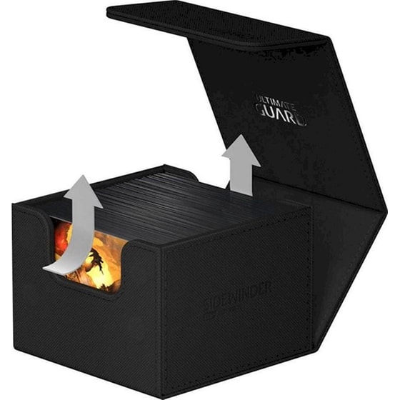 Ultimate Guard Sidewinder 133+ Xenoskin Monocolor Black image 4