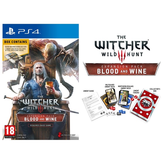 PS4 Game - The Witcher III: Wild Hunt Blood and Wine Expansion Pack Limited Edition image 0