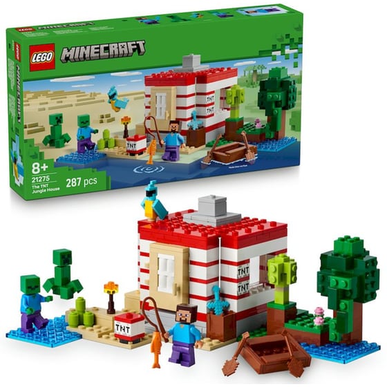 LEGO® Minecraft® Το Σπίτι-Δυναμίτης στη Ζούγκλα (21275) image 6