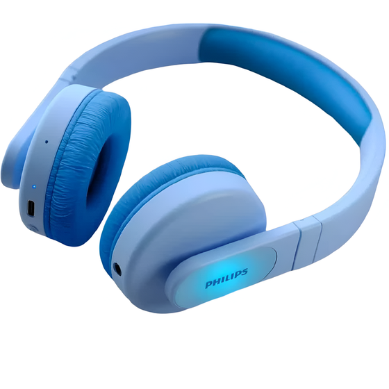Philips Kids TAK4206BL Παιδικά Ασύρματα Ακουστικά Κεφαλής - Μπλε image 3
