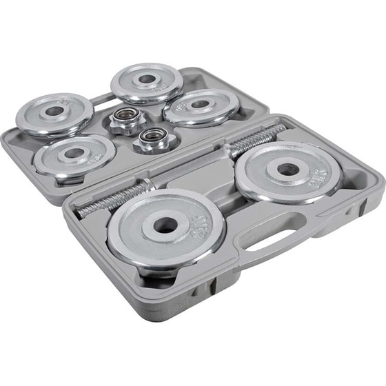 Σετ Αλτήρα Amila 44372 με Δίσκους - 10kg image 0