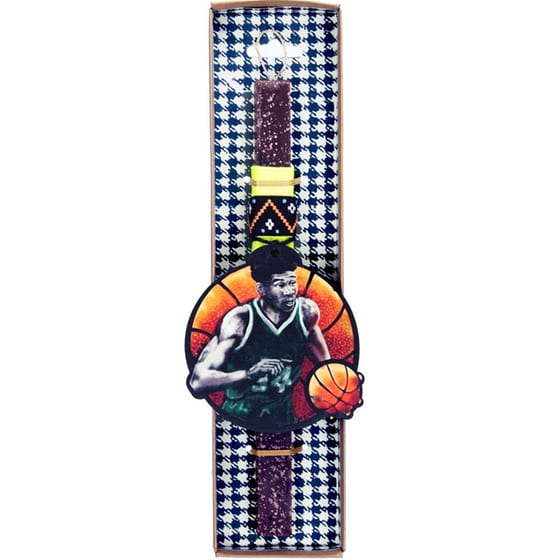 Λαμπάδα SYNCHRONIA 30 εκ. Μπάσκετ - Καφέ image 2