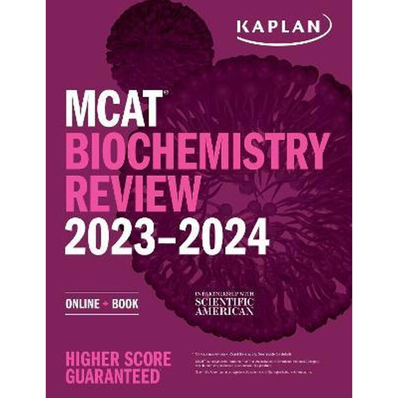 MCAT Biochemistry Review 2023-2024 : Online + Book