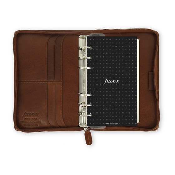 Organiser Σημειωματάριο Filofax Lockwood Zip Personal Καφέ image 1