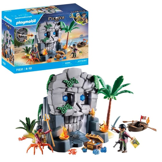 PLAYMOBIL® Pirates Πειρατική βραχονησίδα (71531) image 4