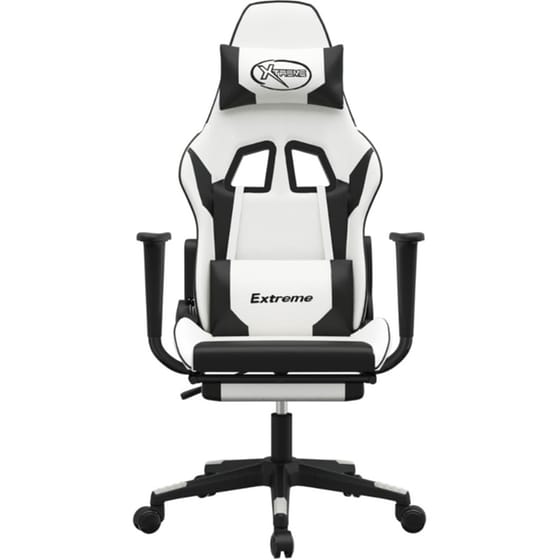 Καρέκλα Gaming VIDAXL 3143709 από Τεχνητό Δέρμα - Μαύρο image 2