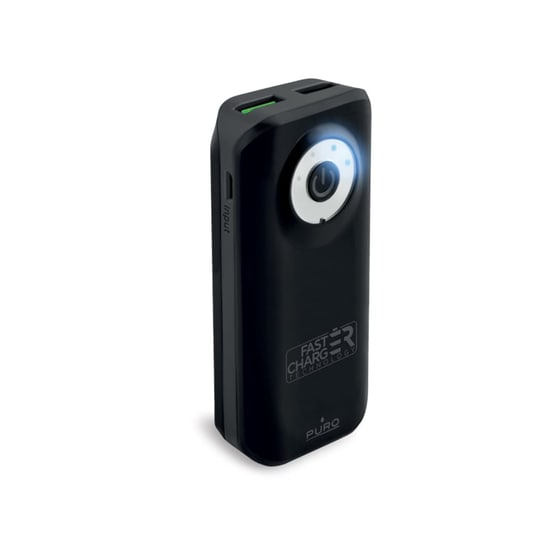 Powerbank Puro Universal 4000 Fast Charger 2.4A - Μαύρο image 1