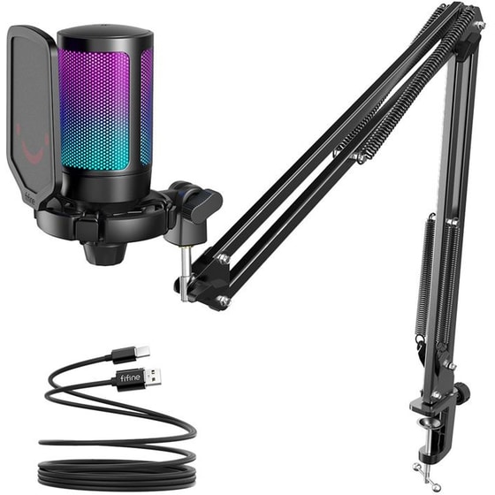 Μικρόφωνο Fifine  A6T - Black image 1