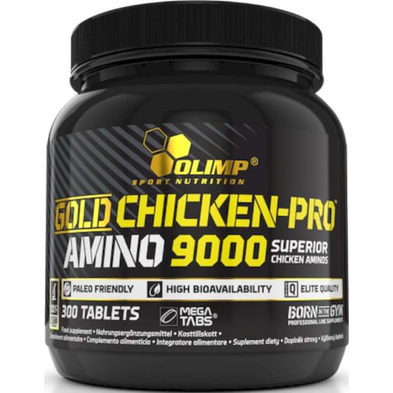 Olimp Gold Chicken-Pro Amino 9000 Mega Tabs - 300 ταμπλέτες image 0