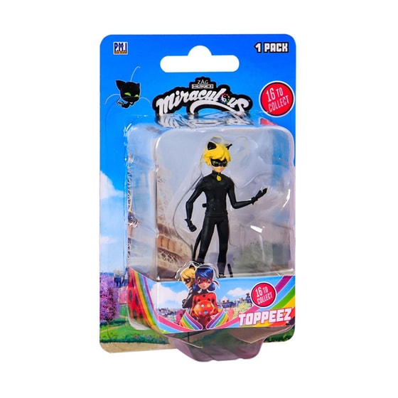 Φιγούρες P.M.I. Miraculous Pencil Toppers - 1 Pack (S1) - Τυχαία Επιλογή image 3