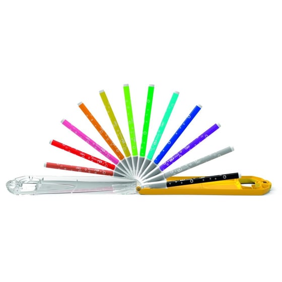 Μαρκ. Ζωγραφ. 12Τεμ BIC image 2