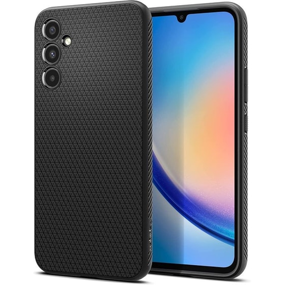 Θήκη Samsung Galaxy A34 - Spigen Liquid Air - Μαύρο image 0