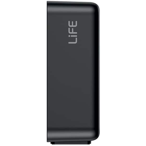 Επιτραπέζιο Ρολόι Life Pixel RGB LED - Black image 2