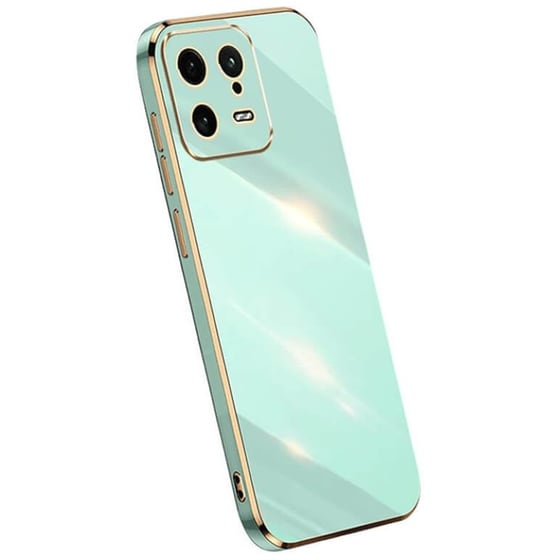 Θήκη Xiaomi 13 - Bodycell Gold Plated - Mint Green image 1