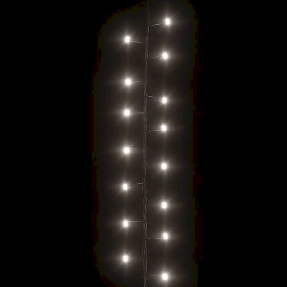 Λάμπακια Compact Vidaxl Με 3000 LED Από PVC 65m - Ψυχρό Λευκό image 5
