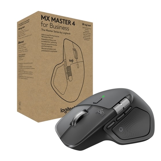 Logitech MX Master 4 Ασύρματο Ποντίκι Μαύρο image 6
