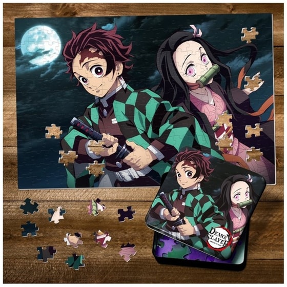 Παζλ Paladone Demon Slayer - Tanjiro & Nezuko (250 τμχ) image 0