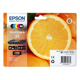 Μελάνι Epson 33 Πακέτο 5 Μελανιών - C13T33374010