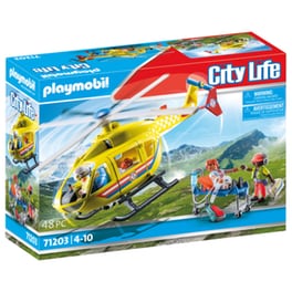 PLAYMOBIL® City Life Ελικόπτερο Πρώτων Βοηθειών (71203)