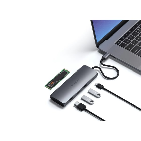 Satechi USB-C Hybrid Multiport SSD image 2