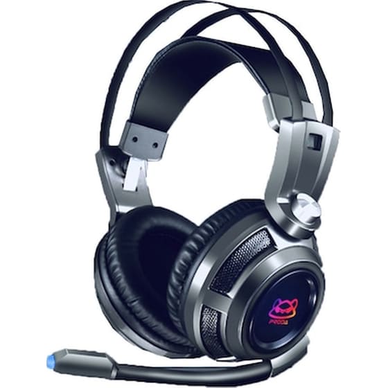 Proda PD-BH700 Gaming Ενσύρματα Ακουστικά 3.5mm/USB - Μαύρα image 0