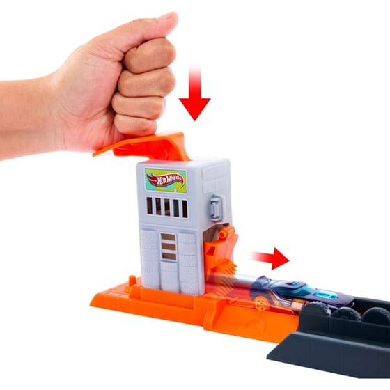 Playset Hot Wheels Απόλυτο Γκαράζ T-Rex Με Πίστα City image 7