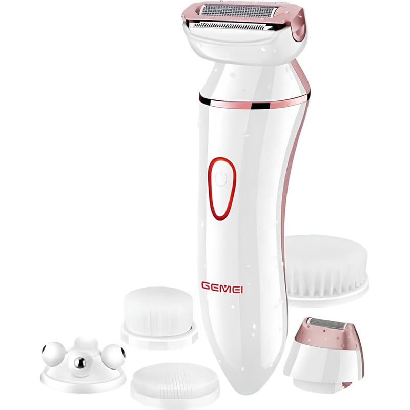 ROLINGER OEMS Σετ Αποτρίχωσης GEMEI EPILATOR GM7007 Λευκό