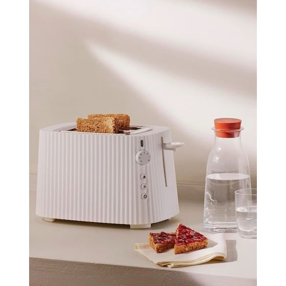 ALESSI Plissé MDL08 W 2 Θέσεων 850 W Λευκό Φρυγανιέρα image 1