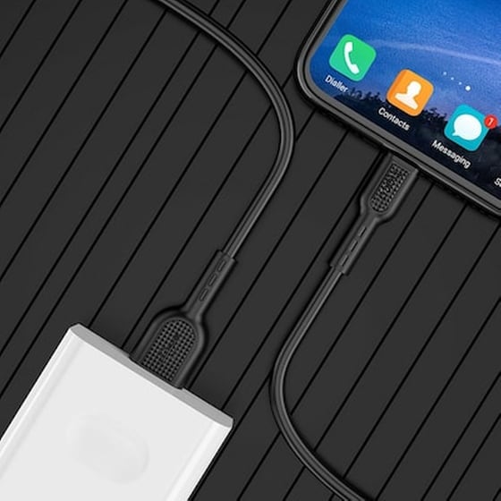 Καλώδιο δεδομένων Hoco X33 Surge Usb to Usb-C 5A 1m - Black image 3