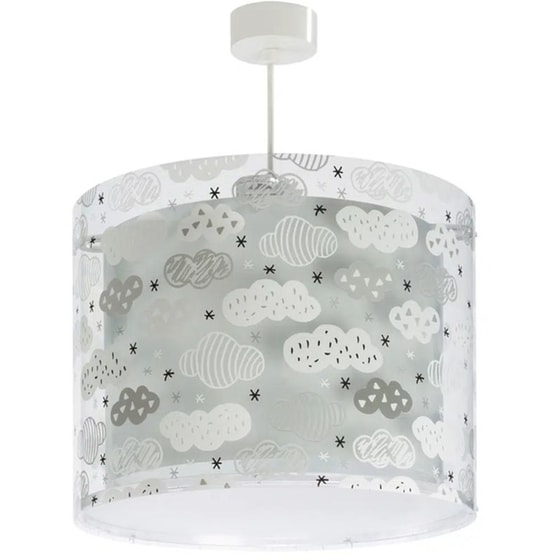 Παιδικό Φωτιστικό Οροφής Ango Clouds 41412E - Γκρι image 0