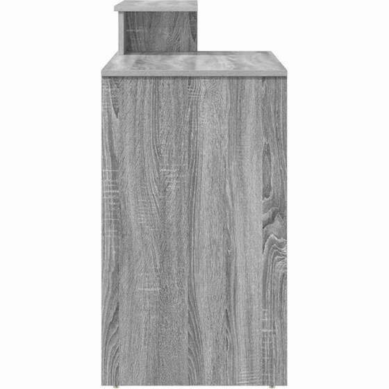 Γραφείο VidaXL από Επεξεργασμένο Ξύλο 120,5x44x88,5 cm - Γκρι Sonoma image 4