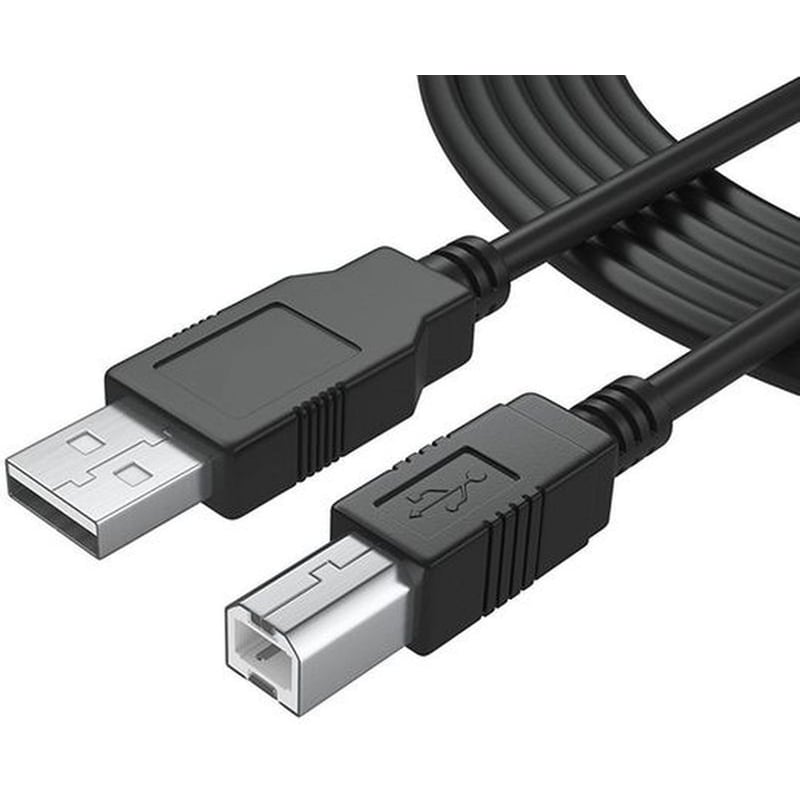 Καλώδιο δεδομένων Powertech USB 2.0 σε USB-B 1.5m - Μαύρο