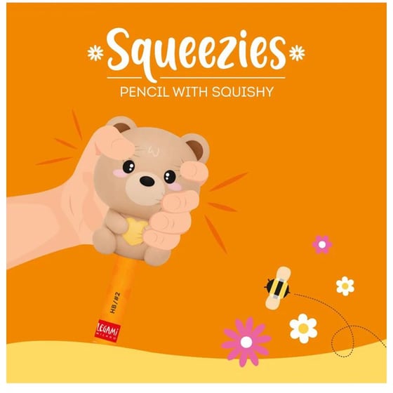 Μολύβι Legami HB Squeezies Teddy Bear image 2