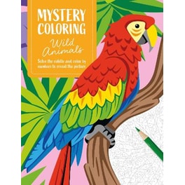 Mystery Coloring Wild Animals