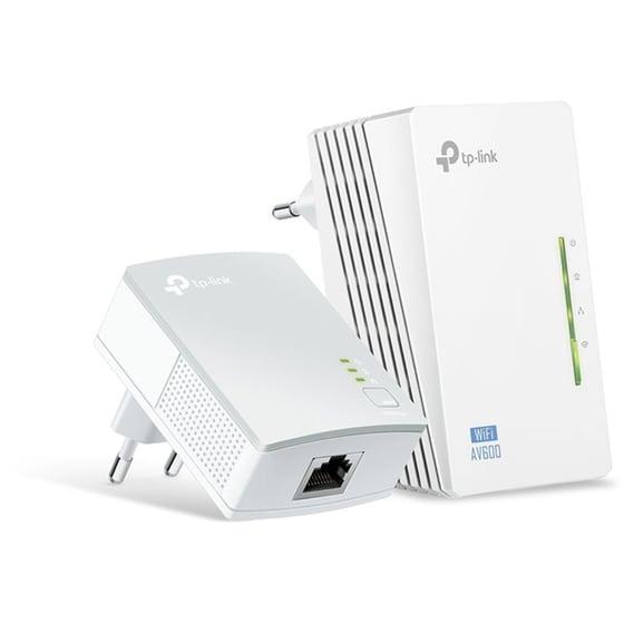 TP-Link TL-WPA4220KIT Powerline Διπλό Kit Ασύρματη Σύνδεση έως 300Mbps με WiFi 4 και 2 Θύρες Ethernet image 1