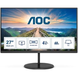 AOC V4 U27V4EA Monitor 27'' 4K UHD IPS Flat 60Hz 4ms